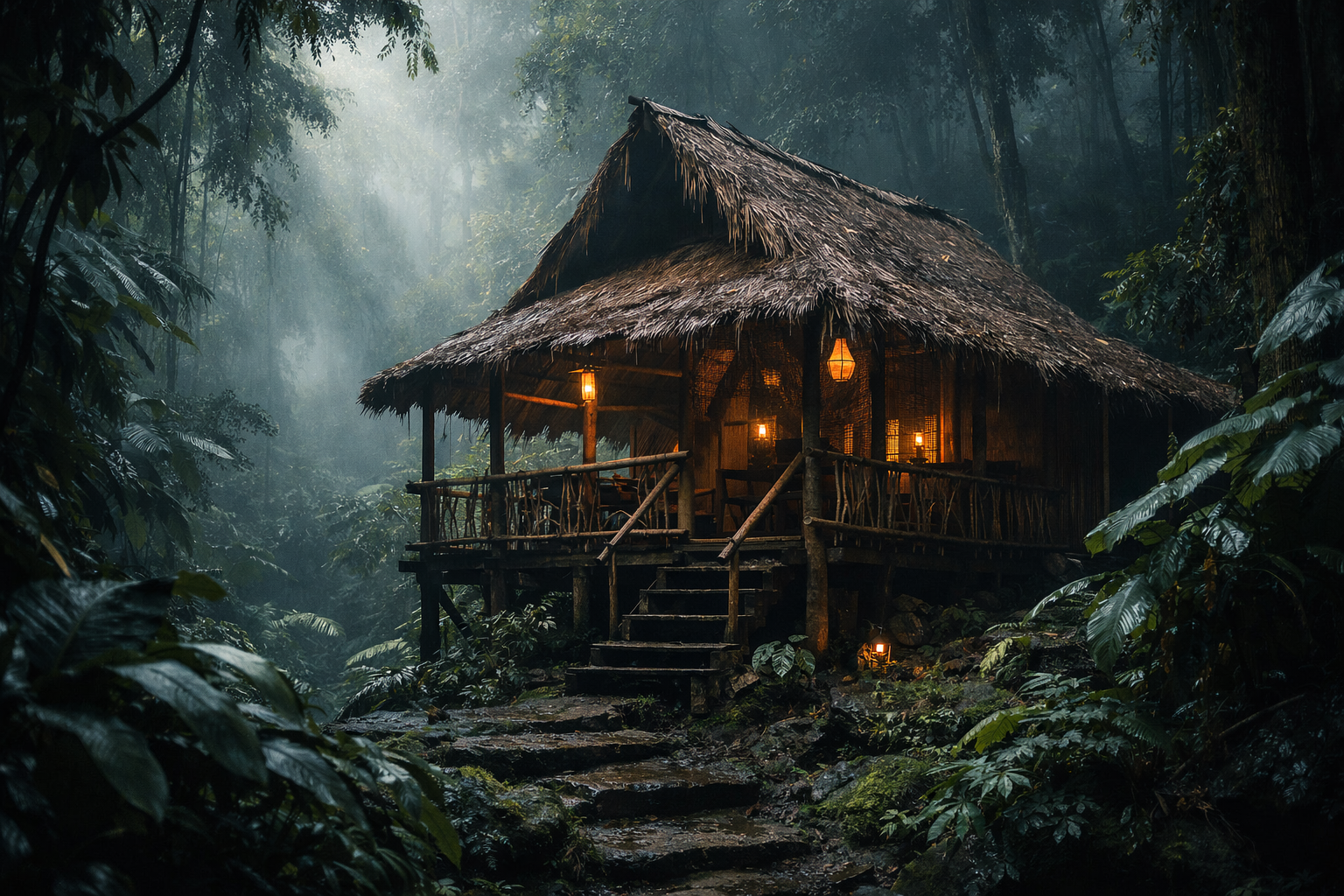 Jungle Huts